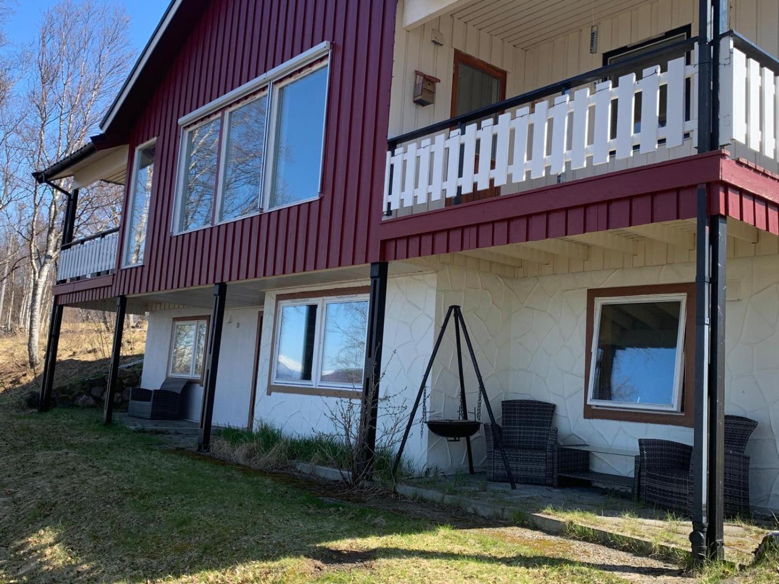 Bed And Breakfast Nordic Horn Brostadbotn Bagian luar foto