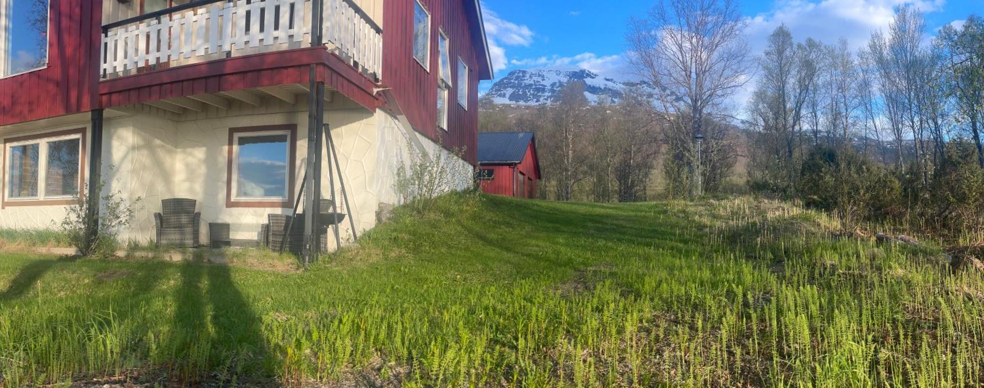 Bed And Breakfast Nordic Horn Brostadbotn Bagian luar foto